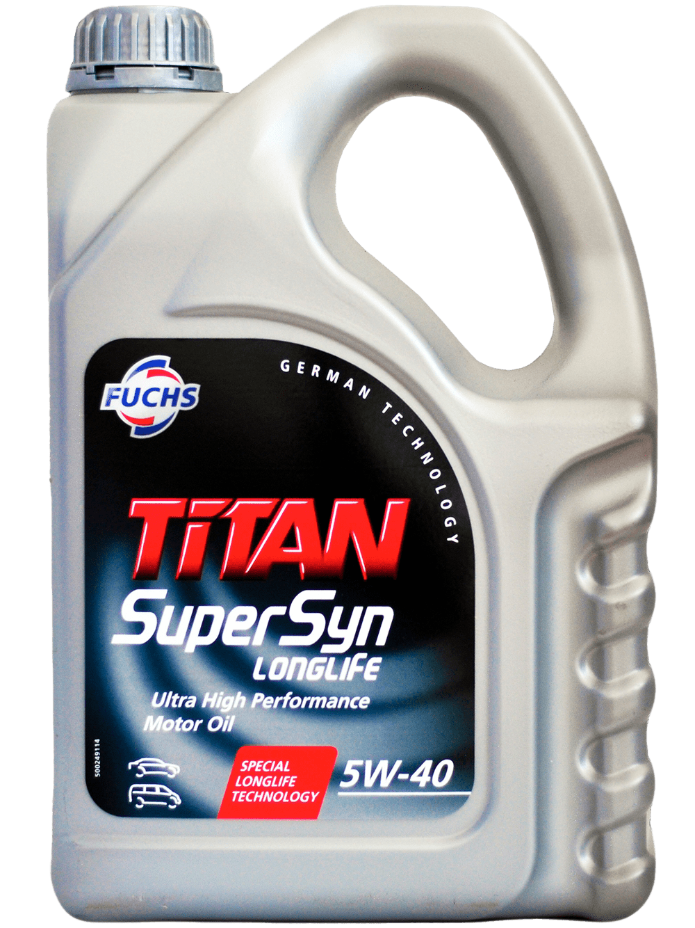 Моторное масло Fuchs TITAN Supersyn LONGLIFE 5W-40, 4л  (Fuchs: 601236655)